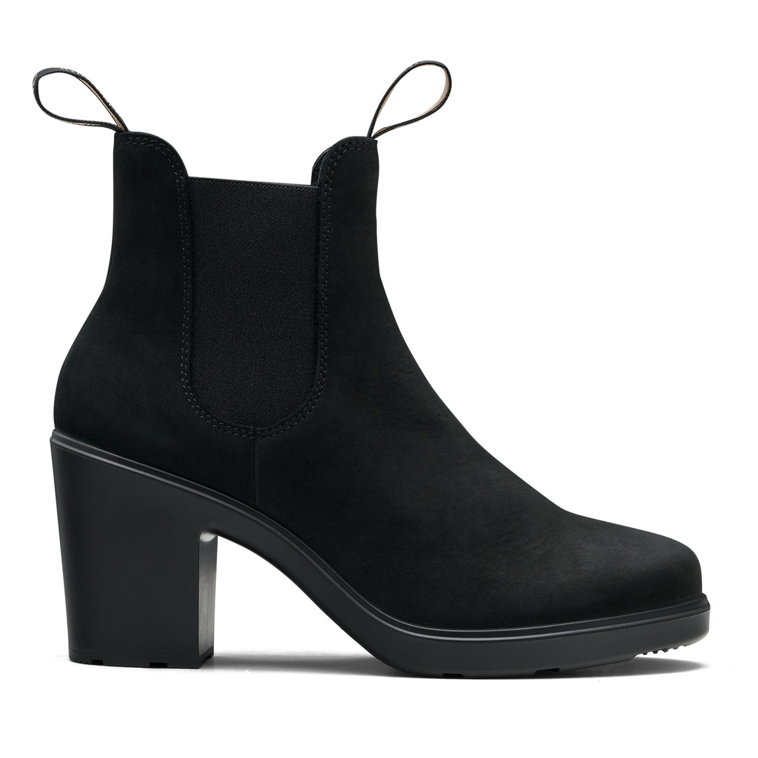 Blundstone 2460 Women's Series High Heel Black Nubuck