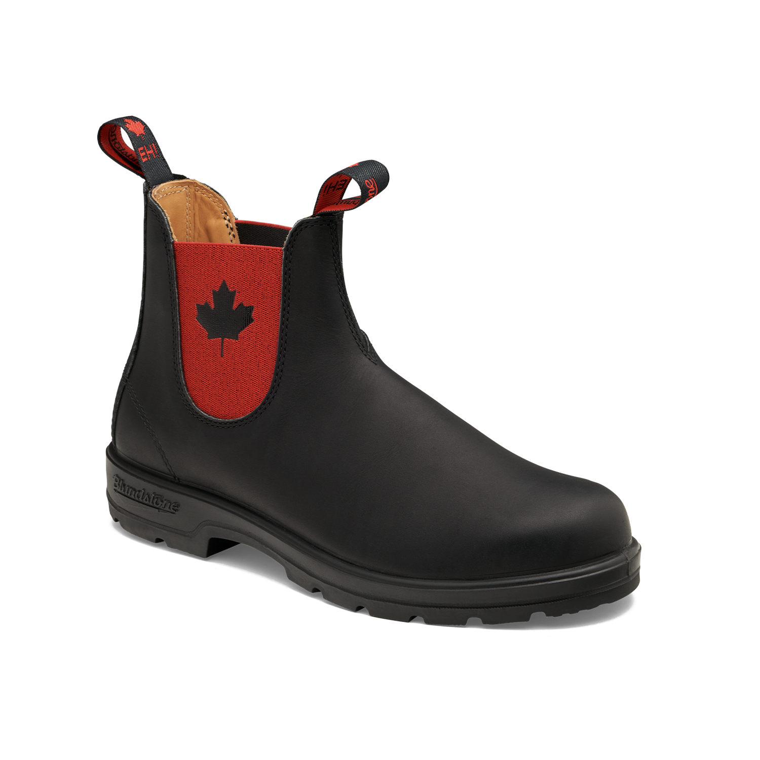 Blundstone 1474 Classic Eh! Boot Black with Red Elastic