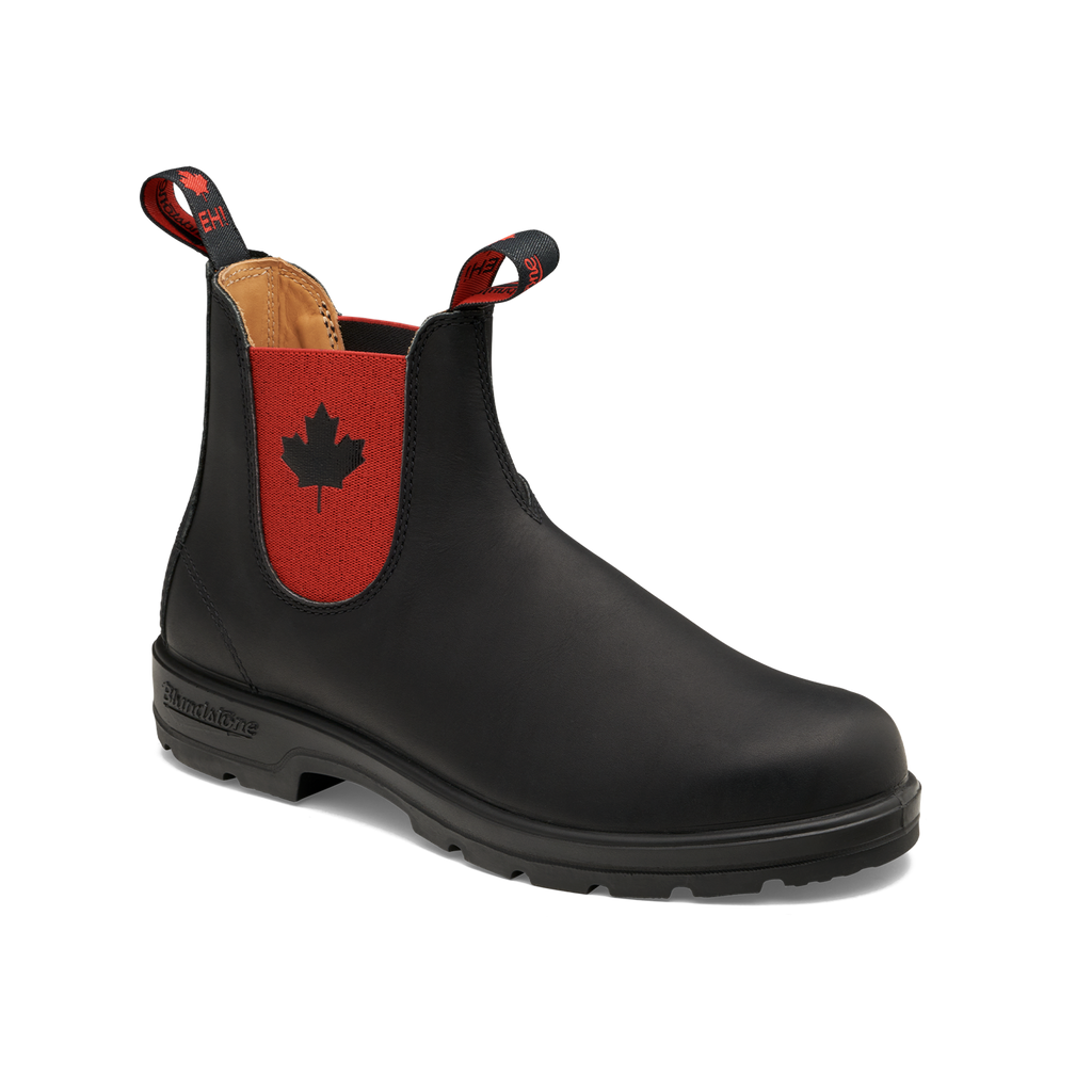 Blundstone 1474 Classics Eh Boot Black with Red Elastic