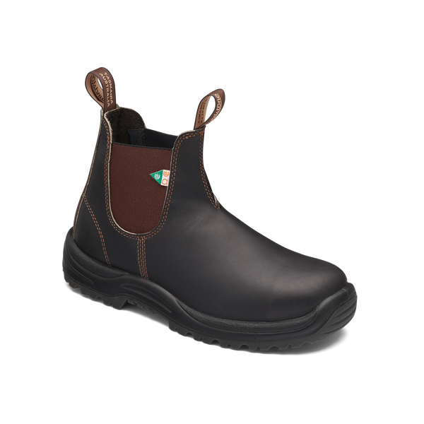 Blundstone 162 Work Safety Boot Stout Brown