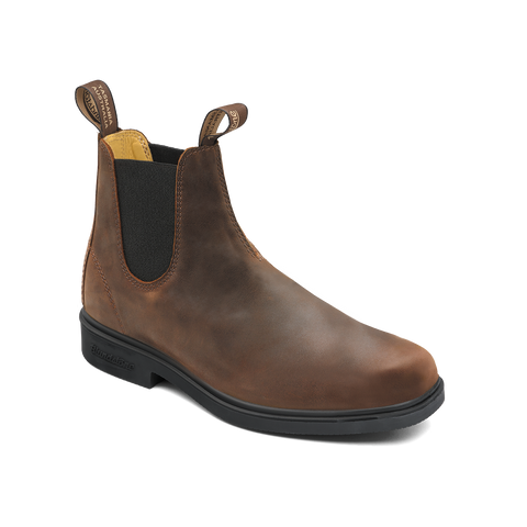 1313 chisel toe chelsea boots in brown hotsell