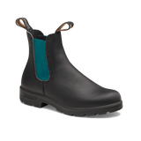 Blundstone 2320 Original Women's High Top Black with Green Elastic