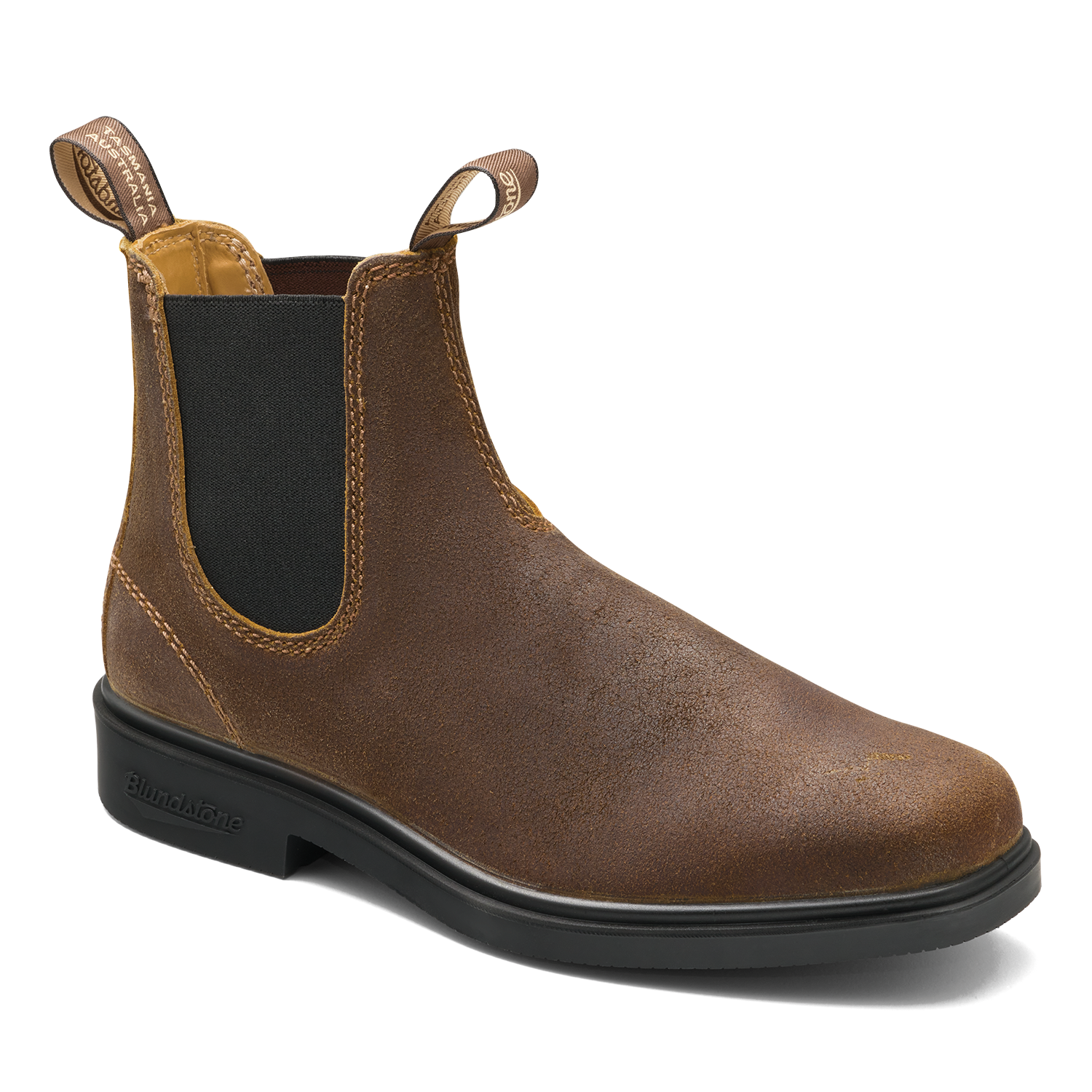 Blundstone 2083 Botte ciselée Suède ciré Tabac