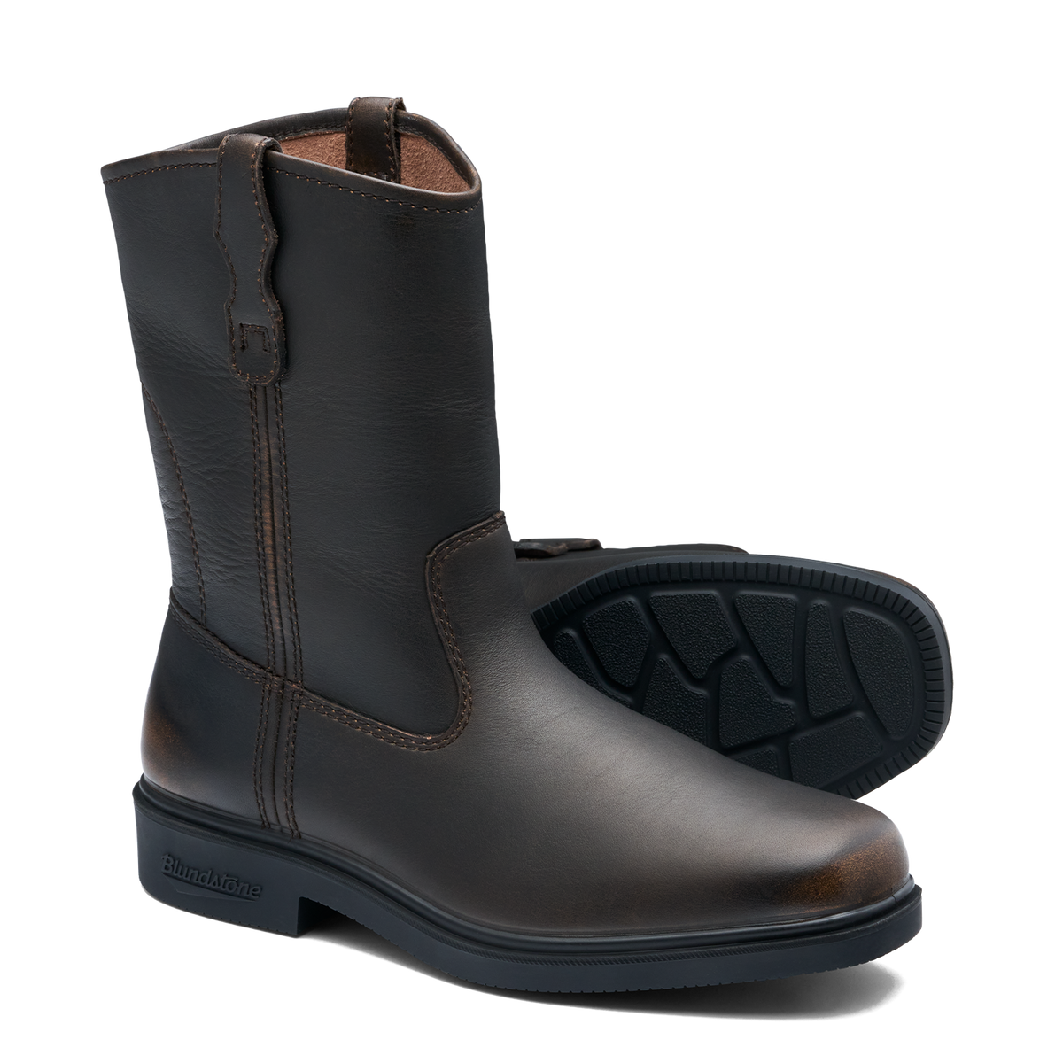 Blundstone Botte ciselée style monteur 2677 - Brun Vintage