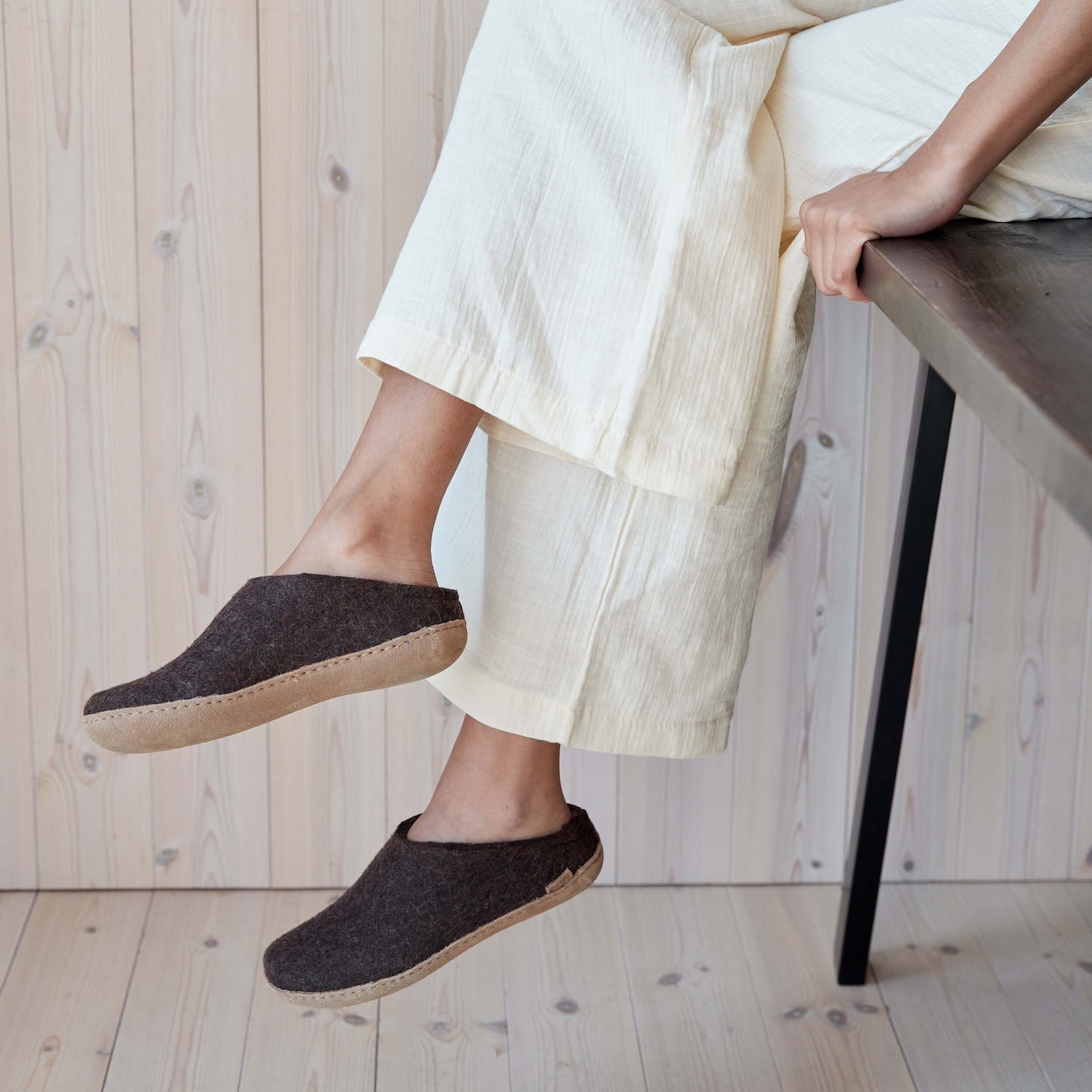 Glerups Slip-on Brown - Leather Sole