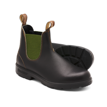 Blundstone 519 Original Brown with Olive Elastic