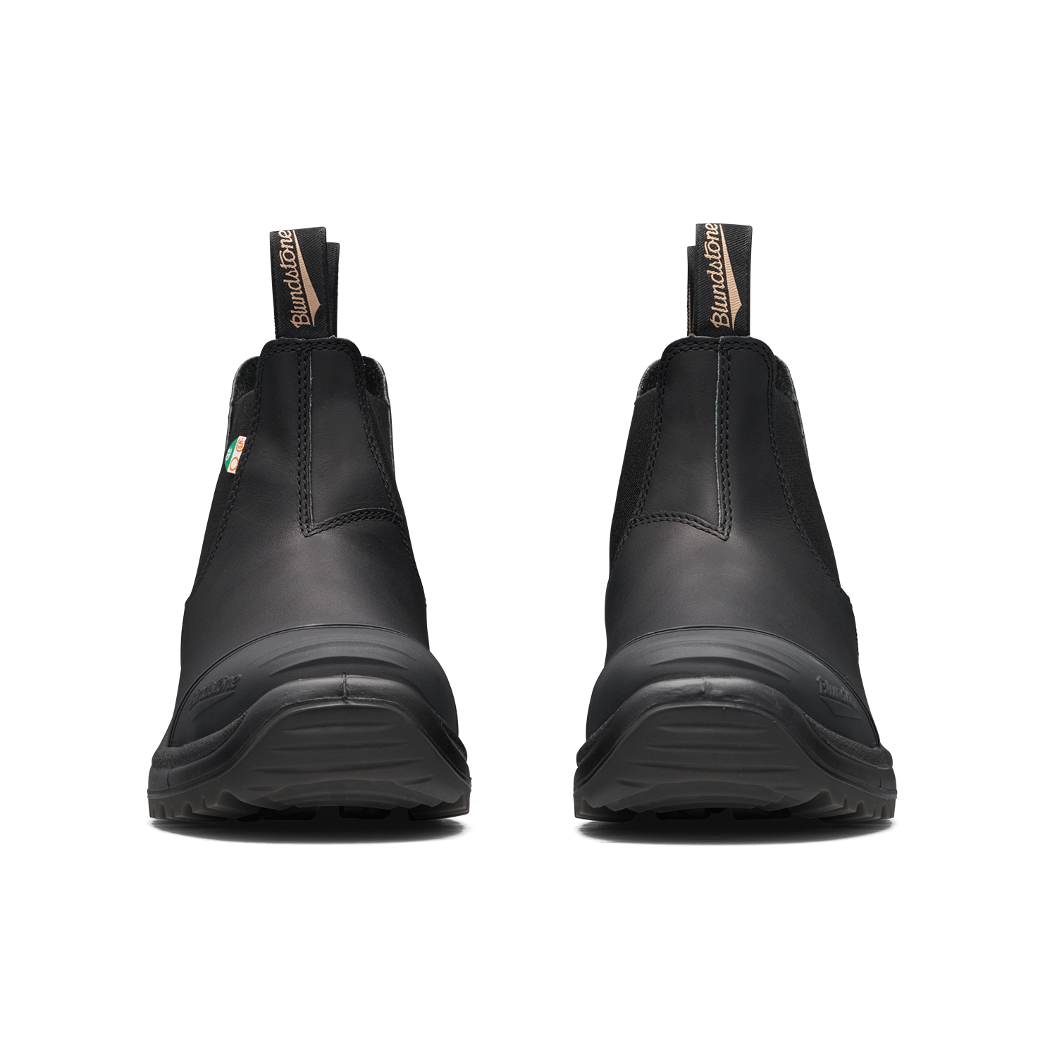 Blundstone 168 Rubber Toe Cap in Black Australian Boot Company