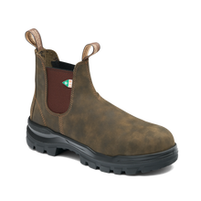 Blundstone #8302 Work & Safety Boot RotoFlex Black Rustic Brown