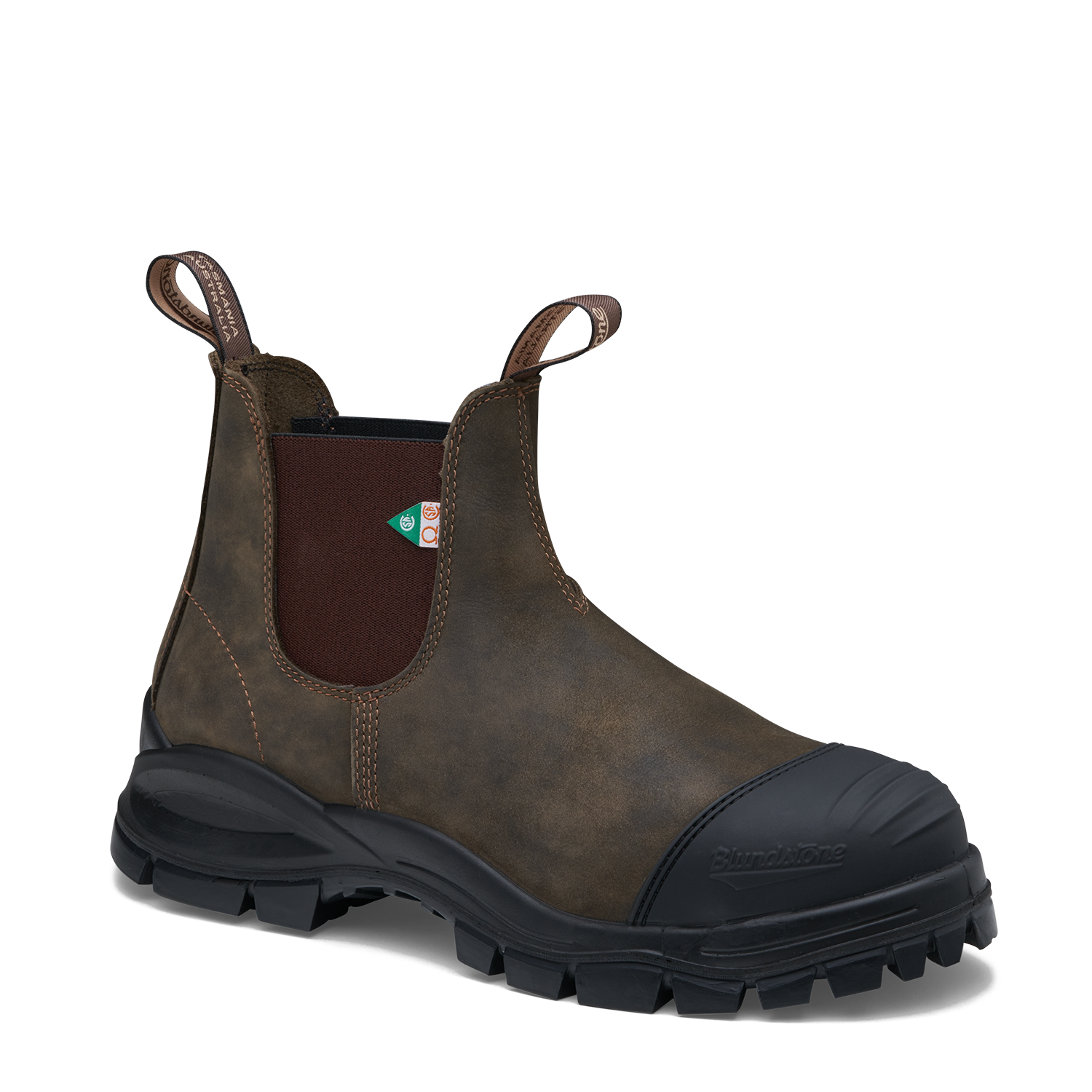 Blundstone #962 Travail et Sécurité XFR Brun rustique cireux