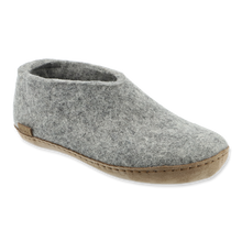 Glerups Shoe Grey - Leather Sole