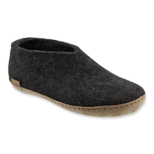 Glerups Shoe Charcoal - Leather Sole