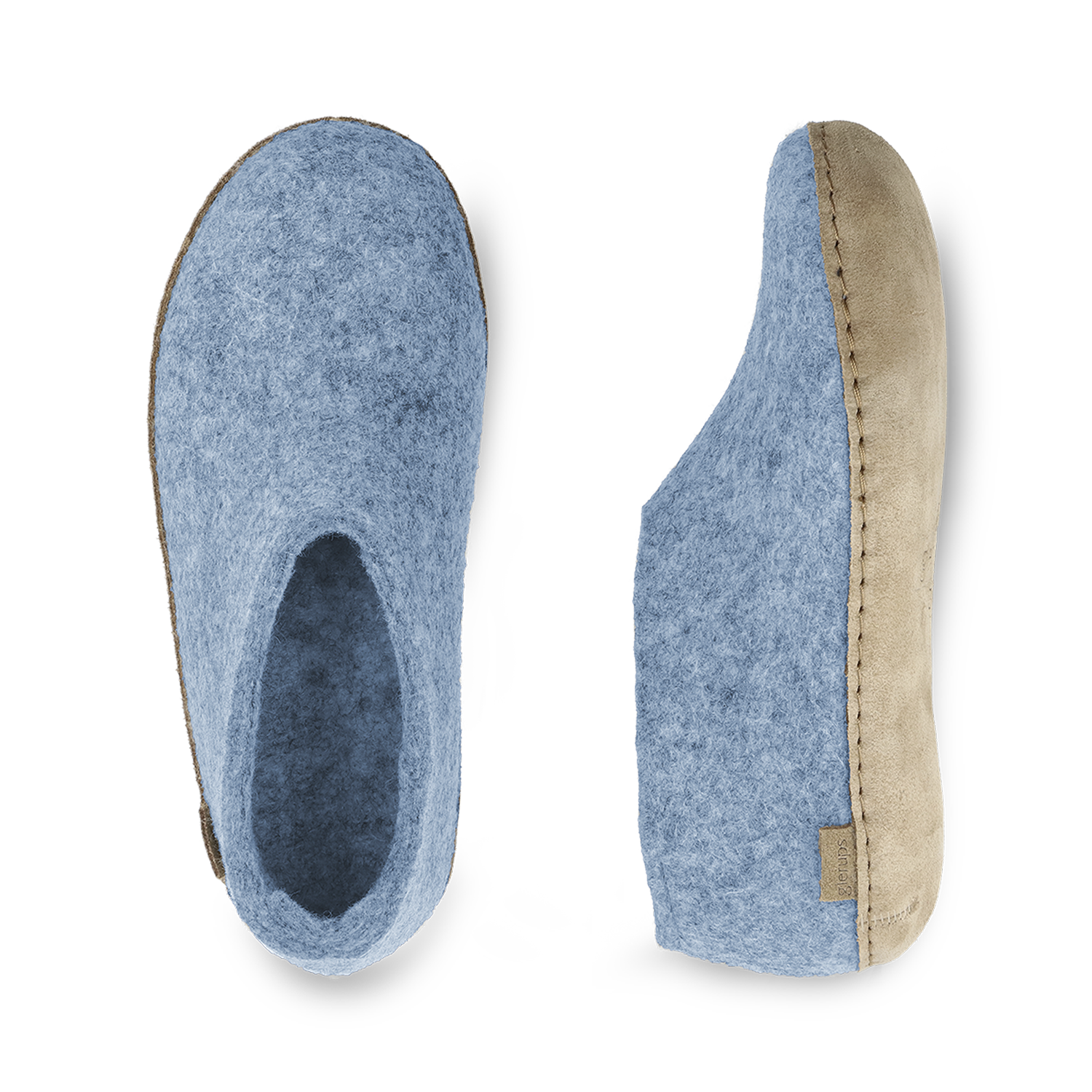 Glerups Shoe Sky - Leather Sole