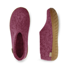 Chaussure Glerups semelle caoutchouc - Canneberge