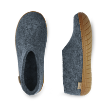 Glerups Shoe Denim - Rubber Sole