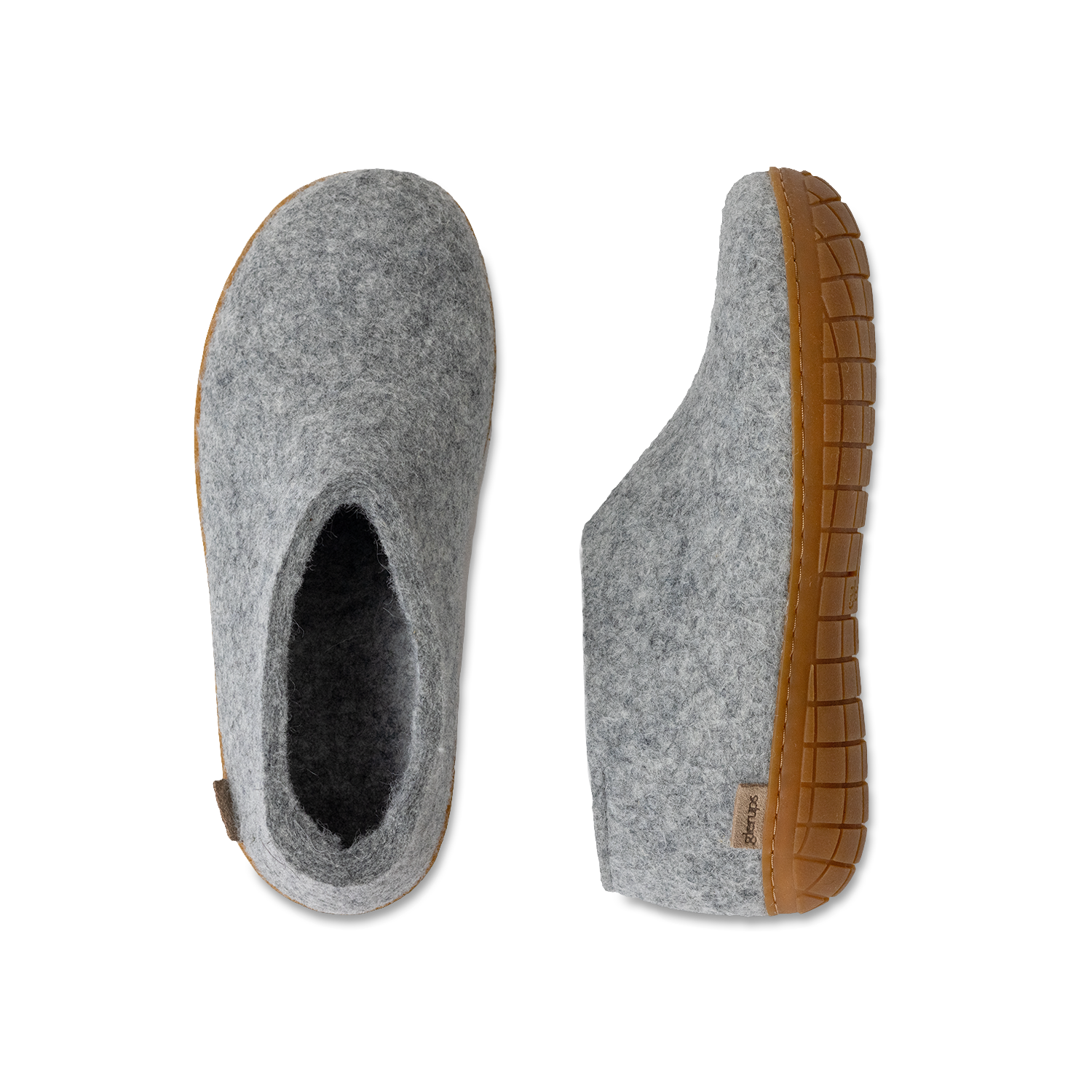 Glerups Shoe Grey Rubber