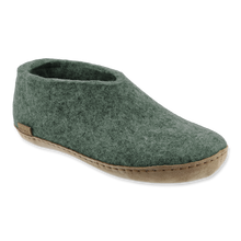 Glerups Shoe Moss - Leather Sole