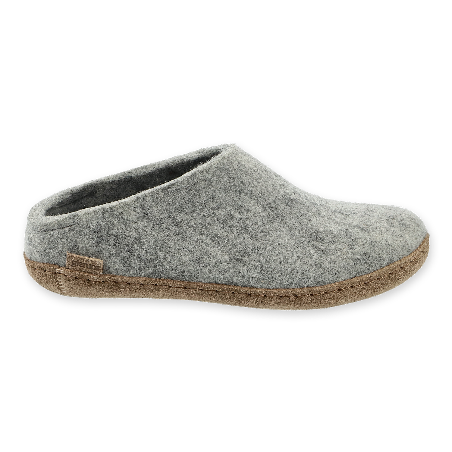 Glerups Slip-on Grey - Leather Sole