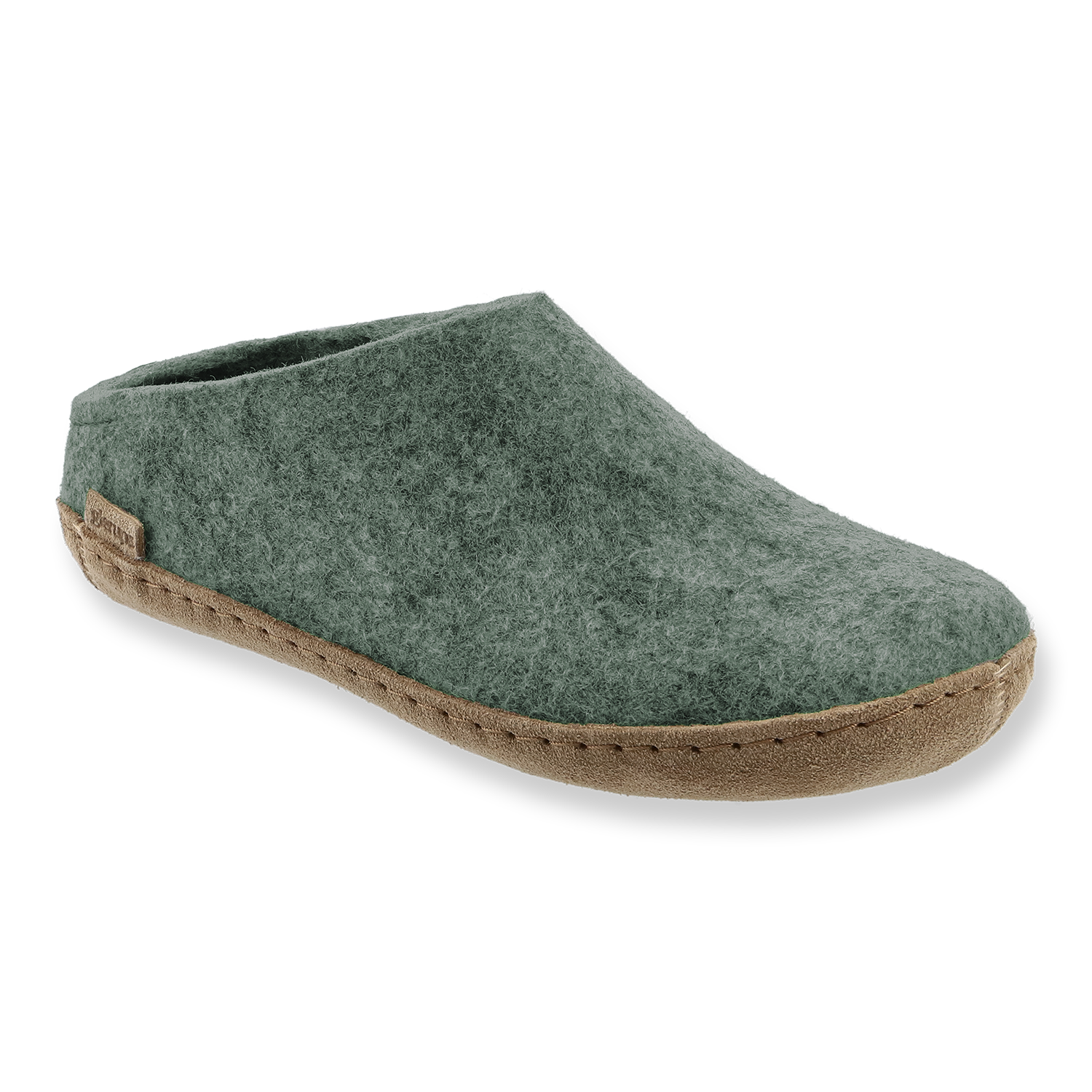 Glerups Slip-on Moss - Leather Sole
