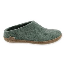 Glerups Slip-on Moss - Leather Sole
