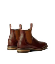 R.M. Williams Comfort Craftsman - Cuir gras Brun sellerie moyen
