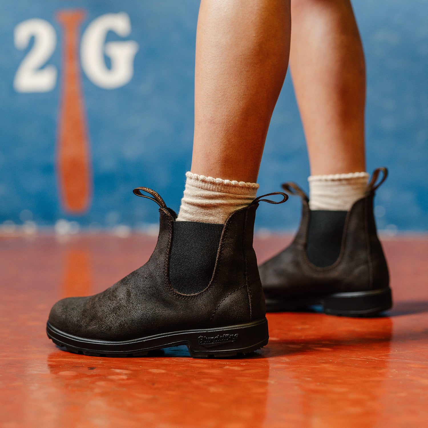 Blundstone Originales 2610 - Suède ciré Brun foncé