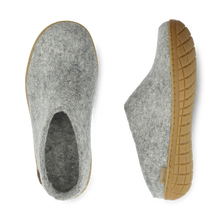 Glerups Slip-on Grey - Rubber Sole