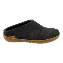 Glerups Slip-on Charcoal - Rubber Sole