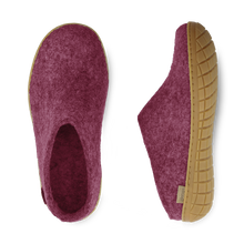 Glerups Slip-on Cranberry - Rubber Sole