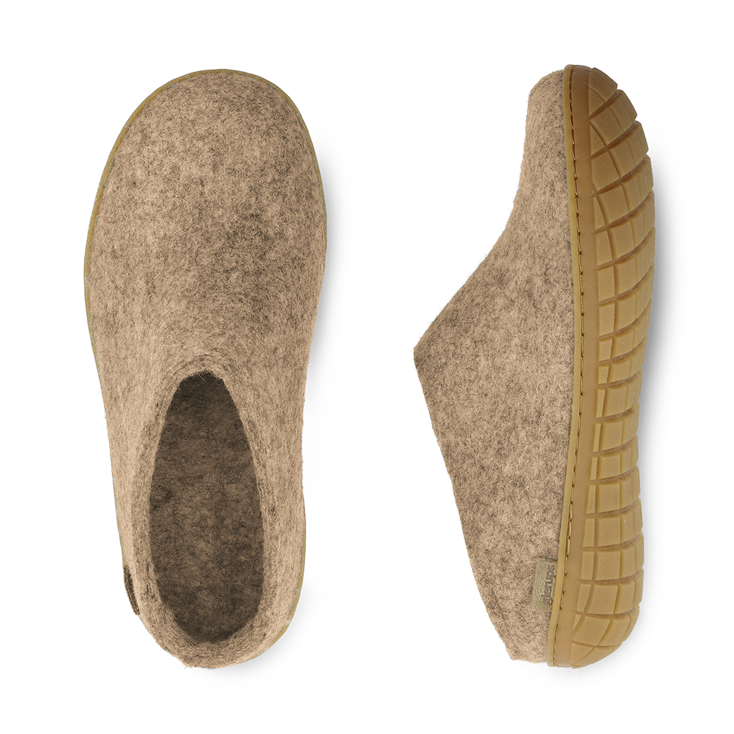 Glerups Slip-on Sand - Rubber Sole