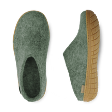 Glerups Slip-on Moss - Rubber Sole
