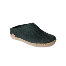 Glerups Slip-on Forest Green - Leather Sole