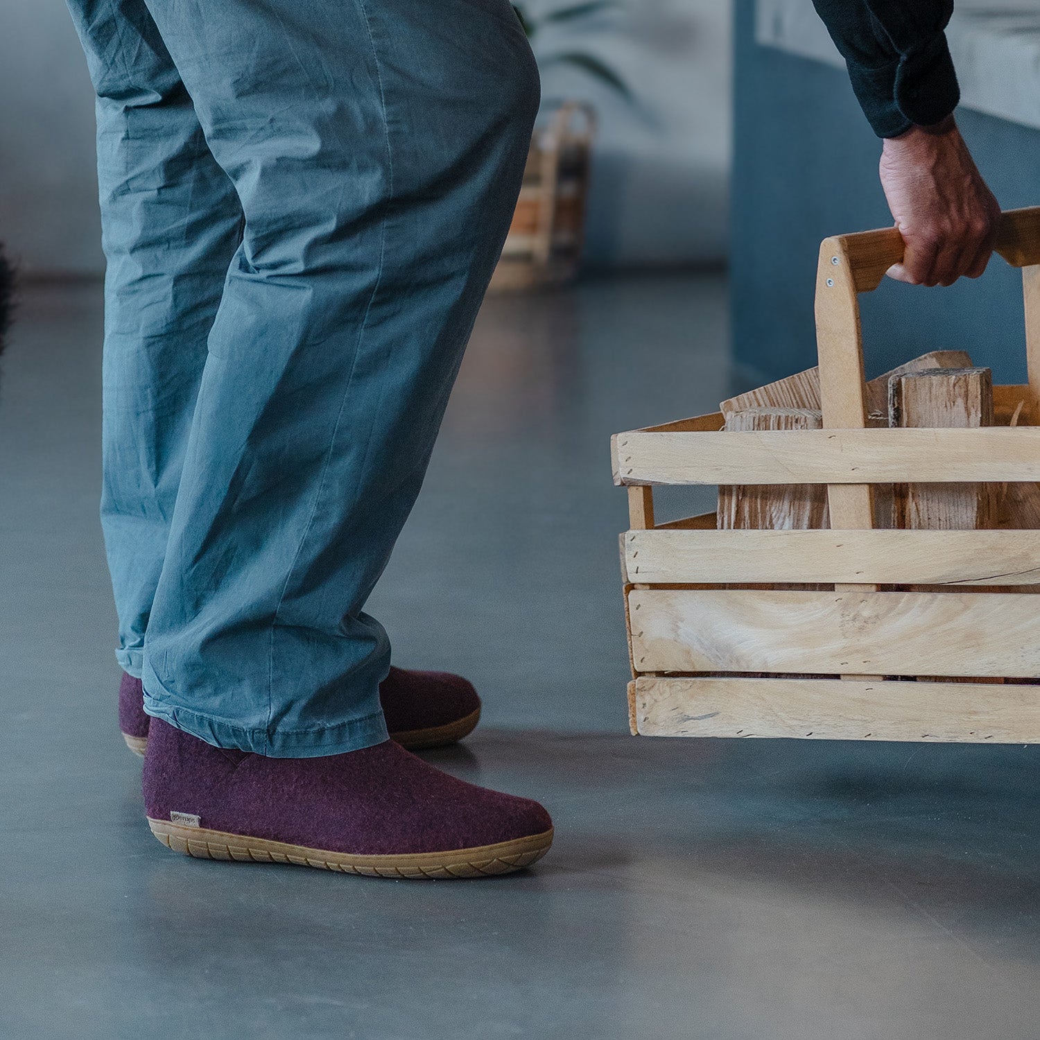 Chaussure Glerups semelle caoutchouc