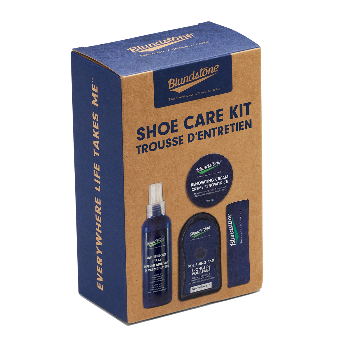 Trousse d'entretien pour bottes Blundstone - Marron