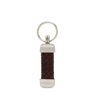 R.M. Williams Plaited Keyring - Brown
