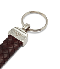 R.M. Williams Plaited Keyring - Brown