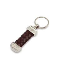 R.M. Williams Plaited Keyring - Brown
