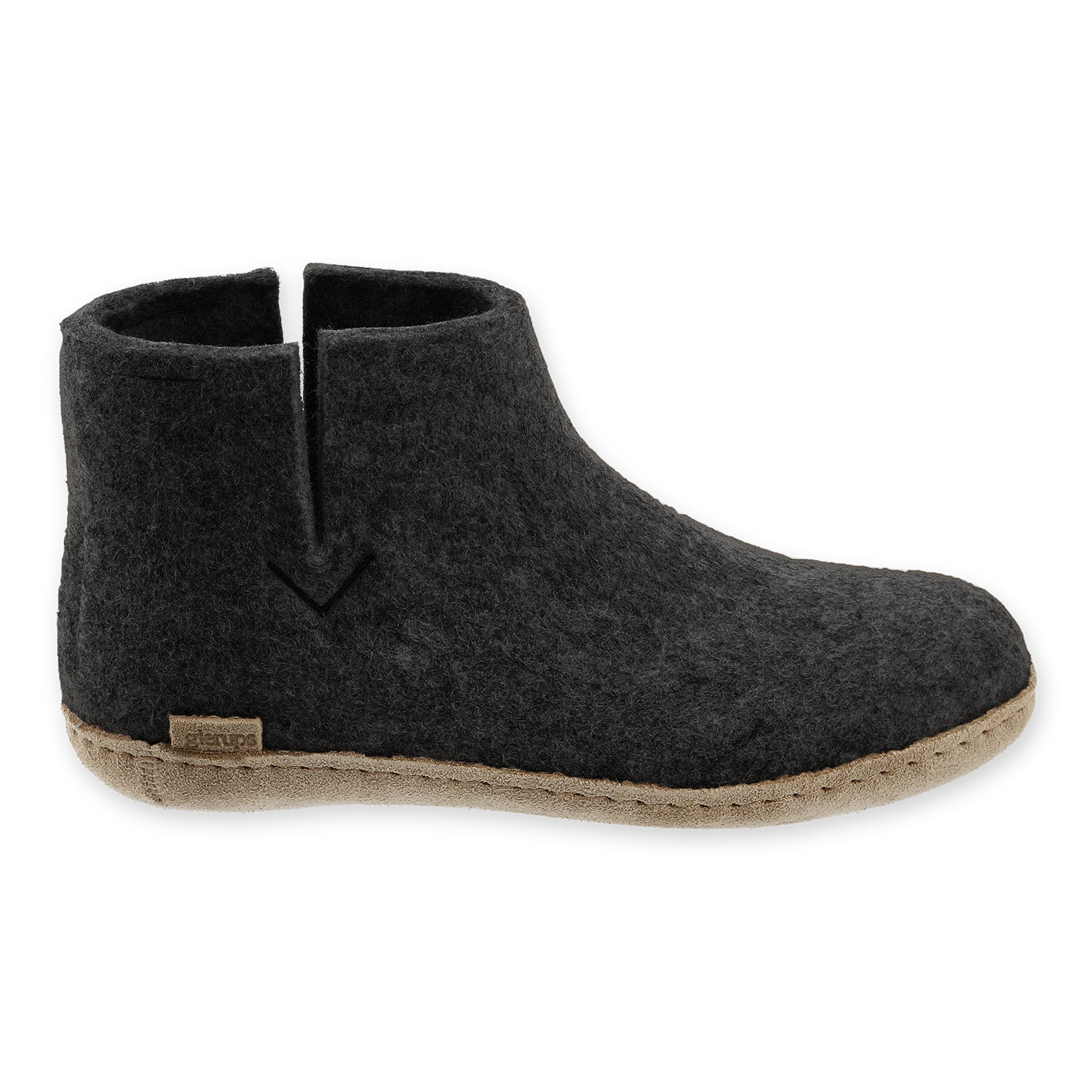 Glerups Boot Charcoal - Leather Sole