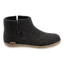 Glerups Boot Charcoal - Leather Sole
