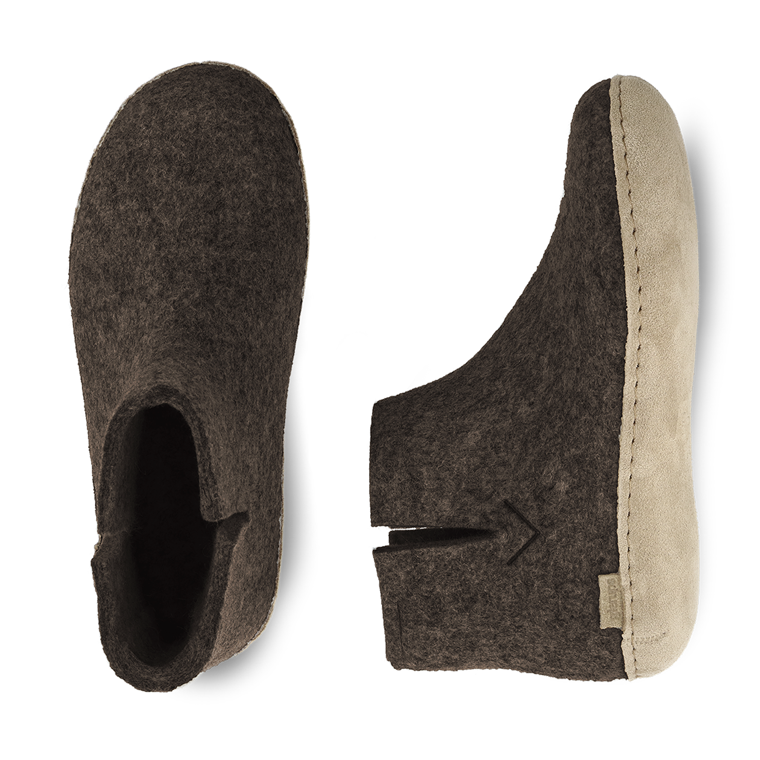 Glerups Boot Brown - Leather Sole