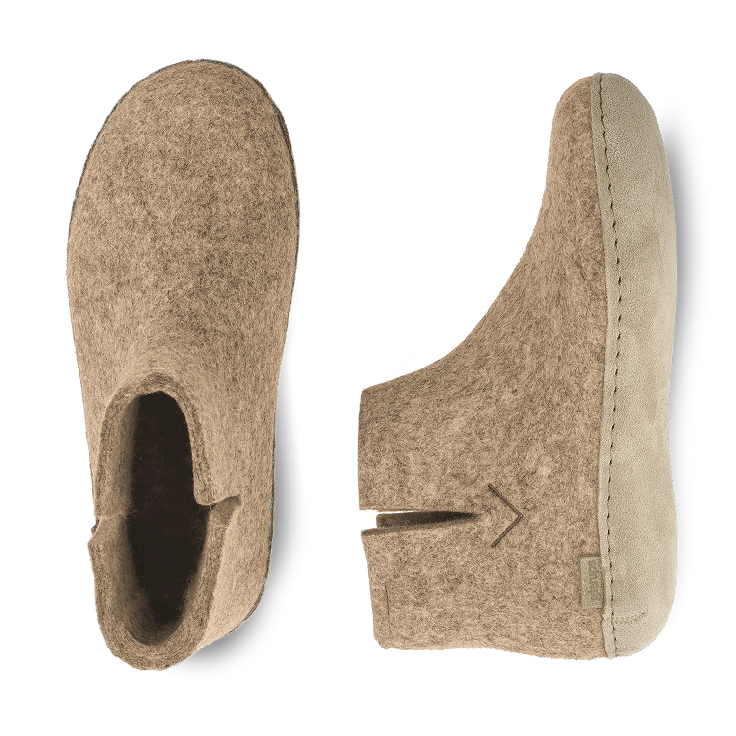 Bottillon Glerups - Semelle en cuir