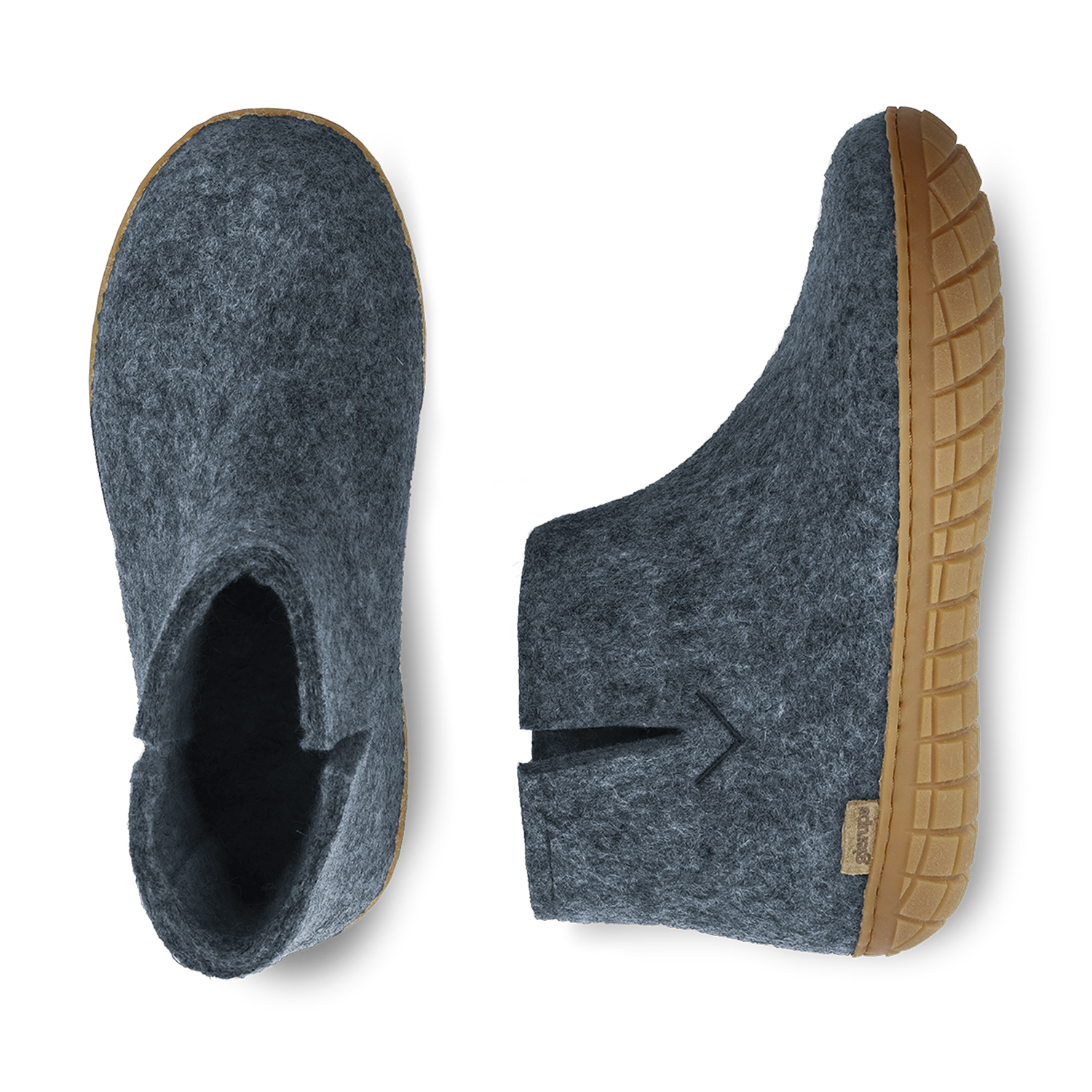 Glerups Boot Denim - Rubber Sole