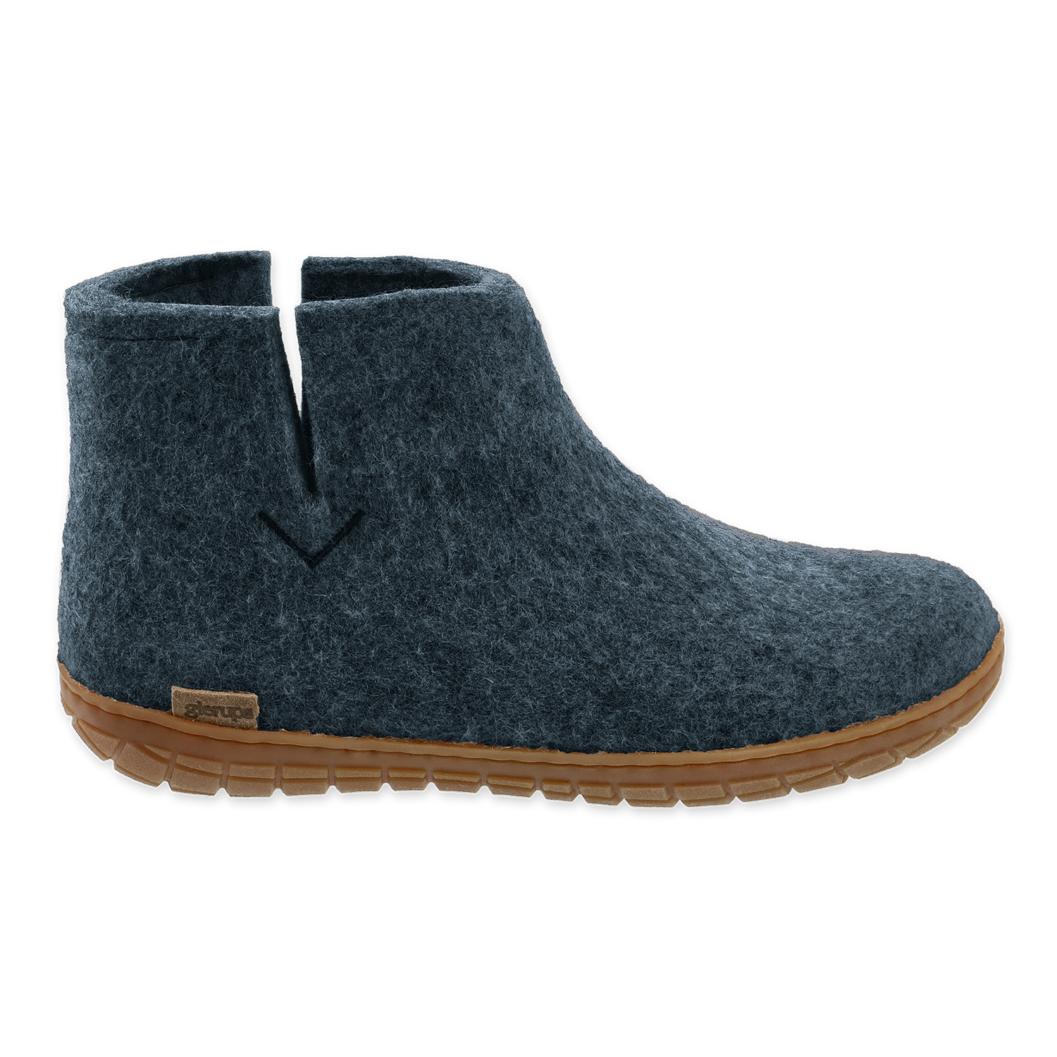 Glerups Boot Denim - Rubber Sole