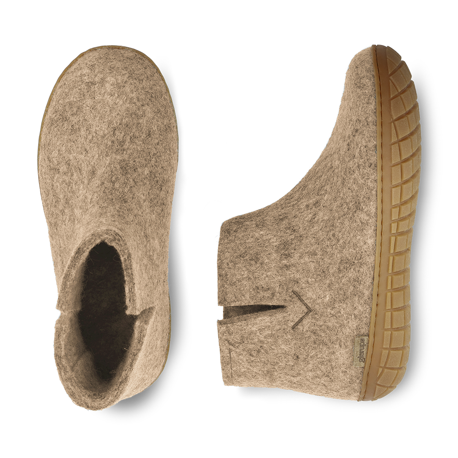 Glerups Boot Sand - Rubber Sole