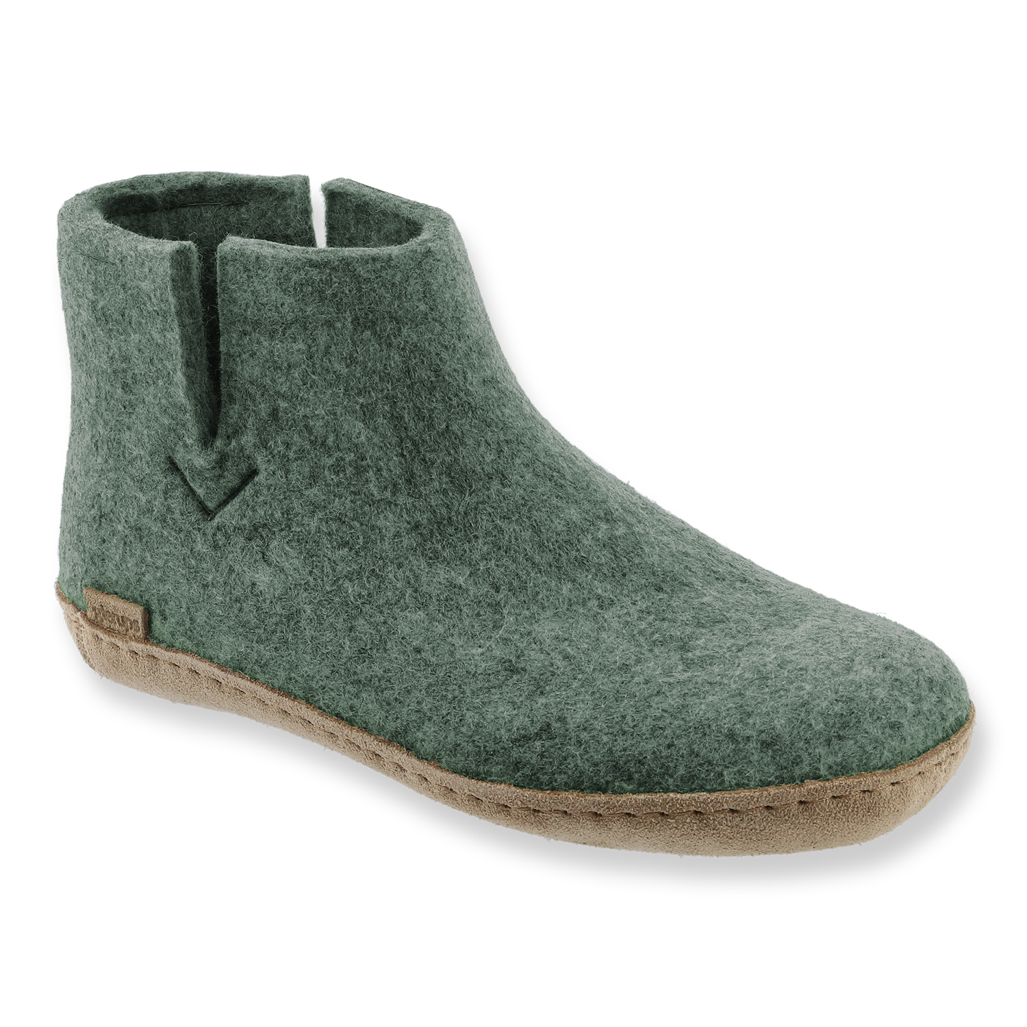 Glerups Boot Moss - Leather Sole