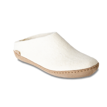 Glerups Slip-on White - Leather Sole