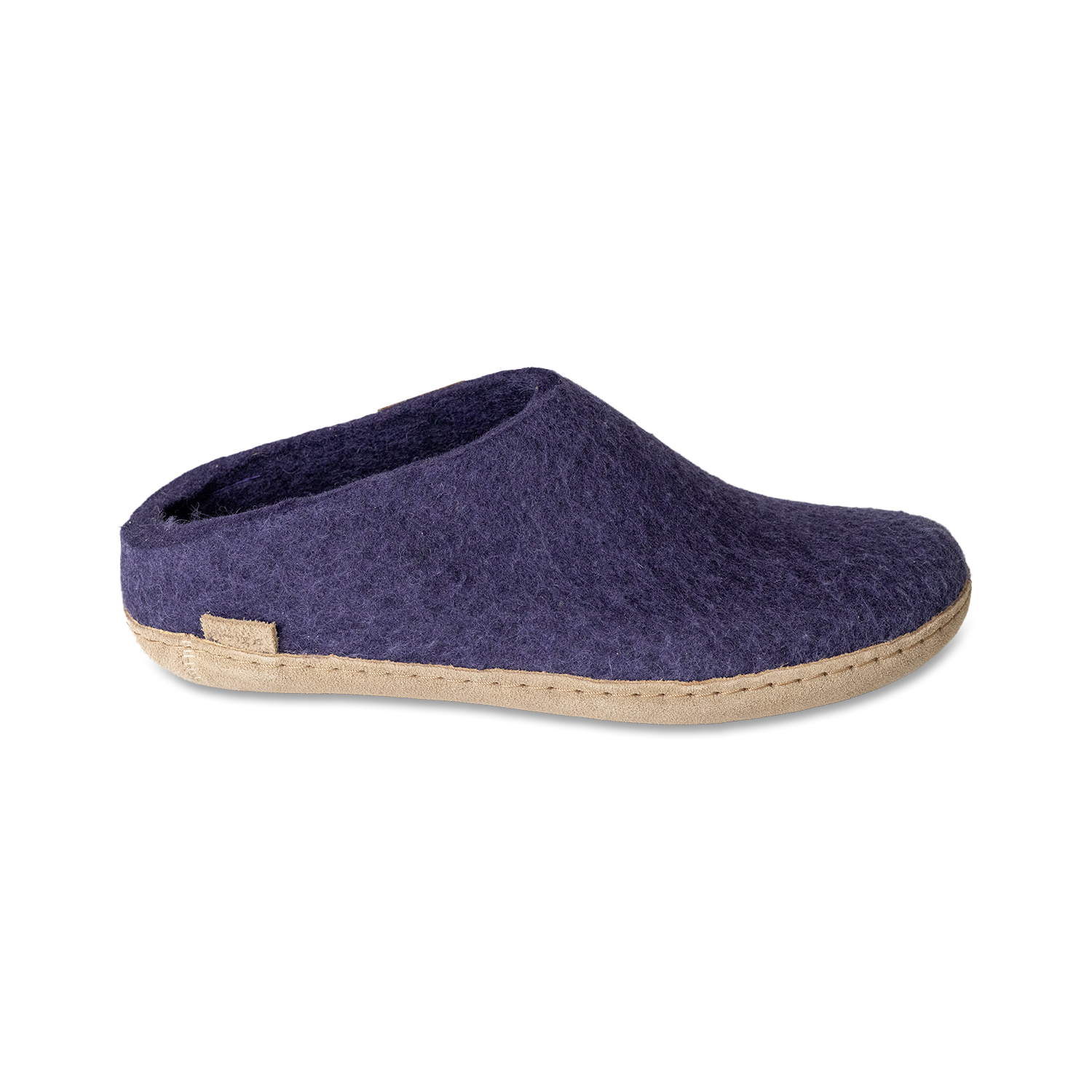 Glerups Slip-on Purple - Leather Sole