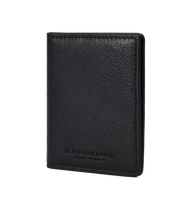 R.M. Williams Farrier Fold Cardholder Black