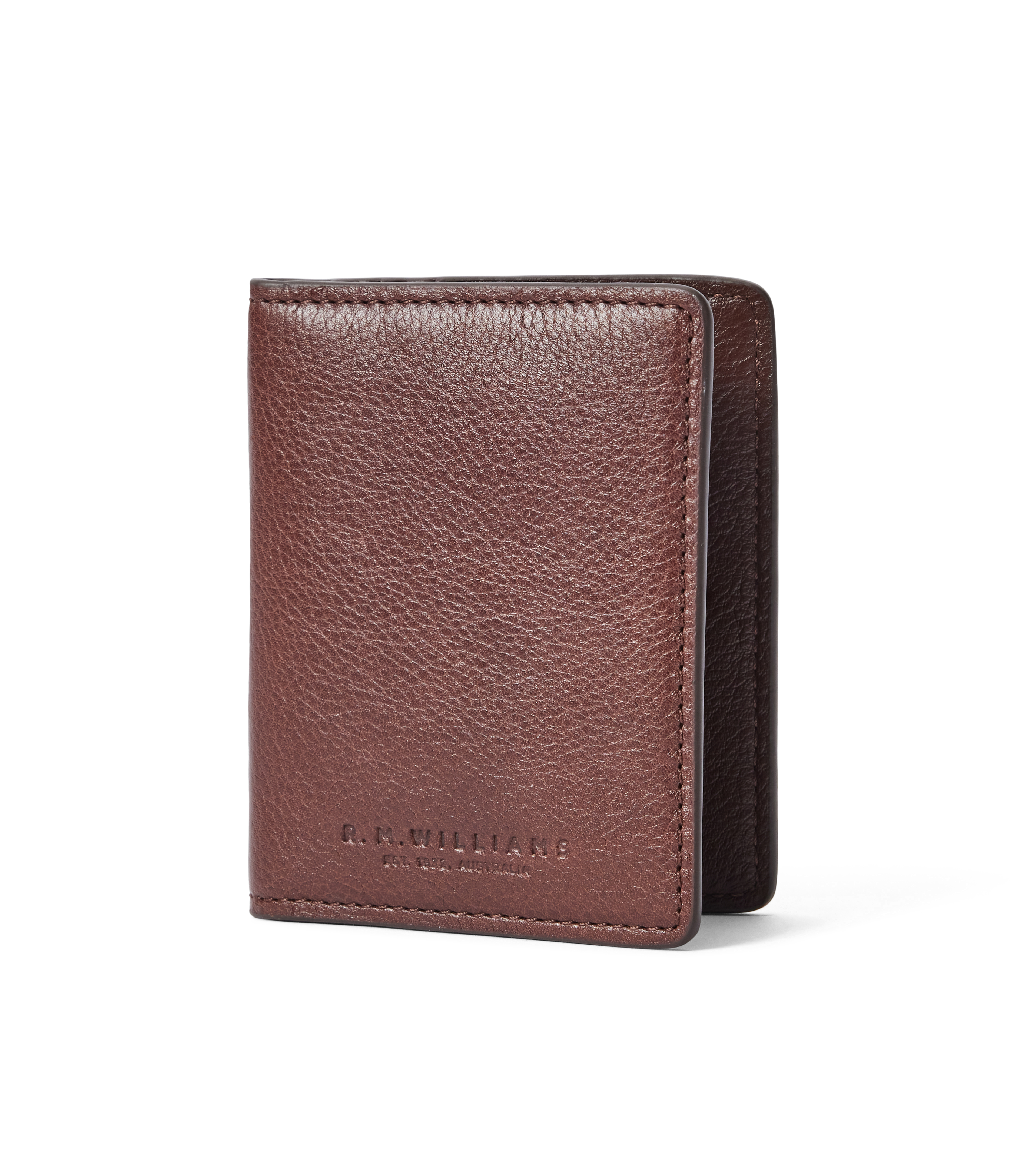 R.M. Williams Farrier Fold Cardholder Whiskey