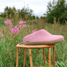 Glerups Slip-On Flower - Leather Sole