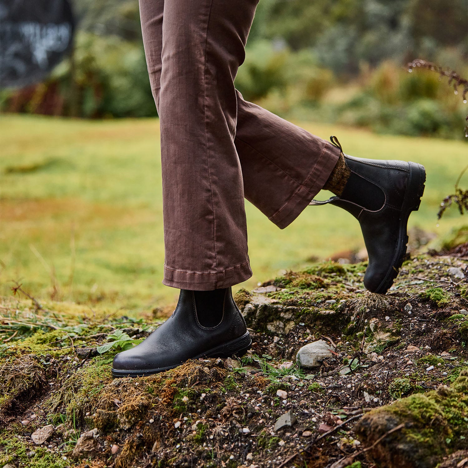 新品未使用品‼️BlundStone classics 25cm Vintage Zinc Brush Full Grain Leather Chelsea Boots, Men's